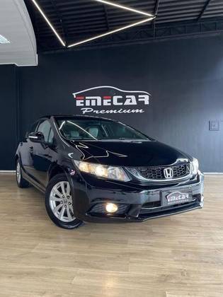 HONDA CIVIC 1.8 LXS 16V FLEX 4P AUTOMÁTICO
